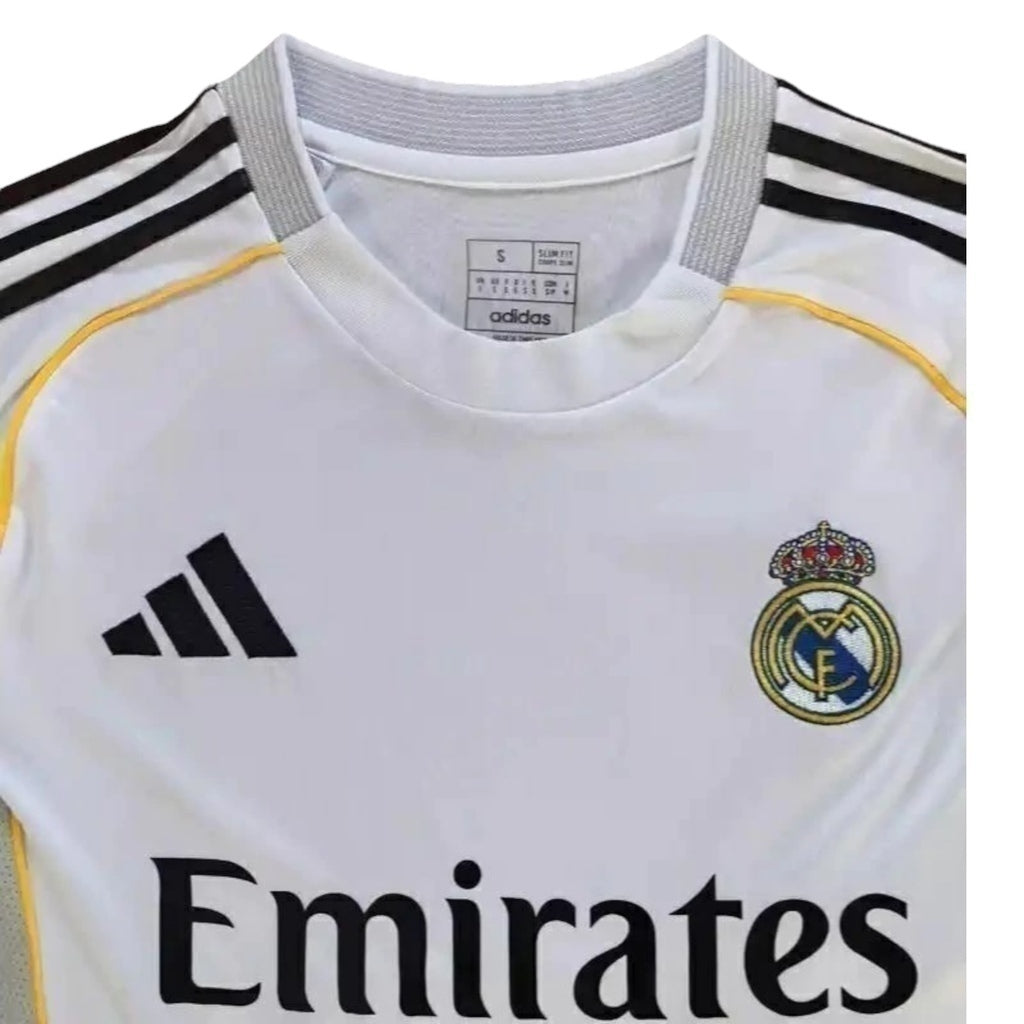 Camisa Real Madrid Titular 25/26 - Torcedor - Central das Camisas