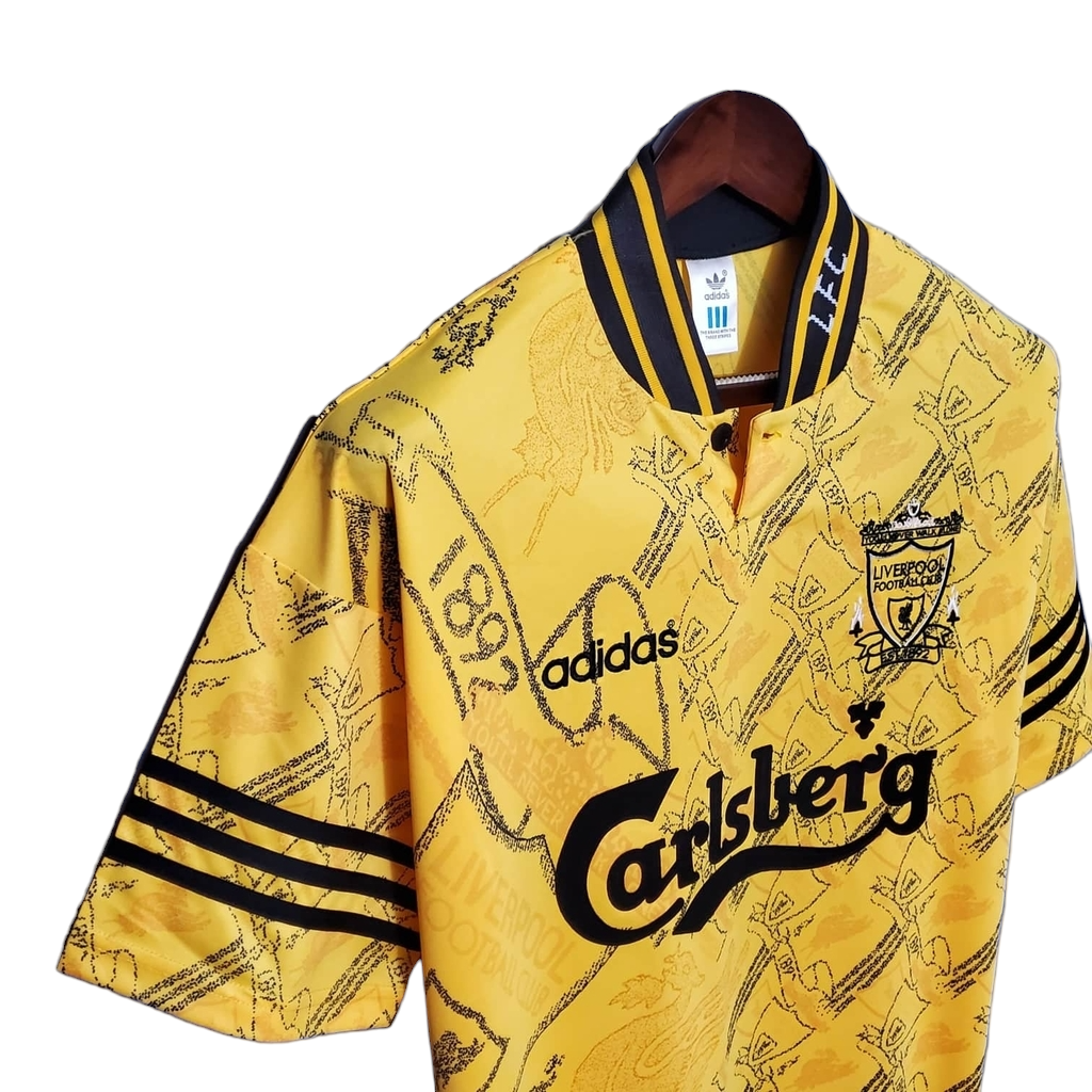 Camisa Liverpool Visitante 94/96 - Retrô - Central das Camisas