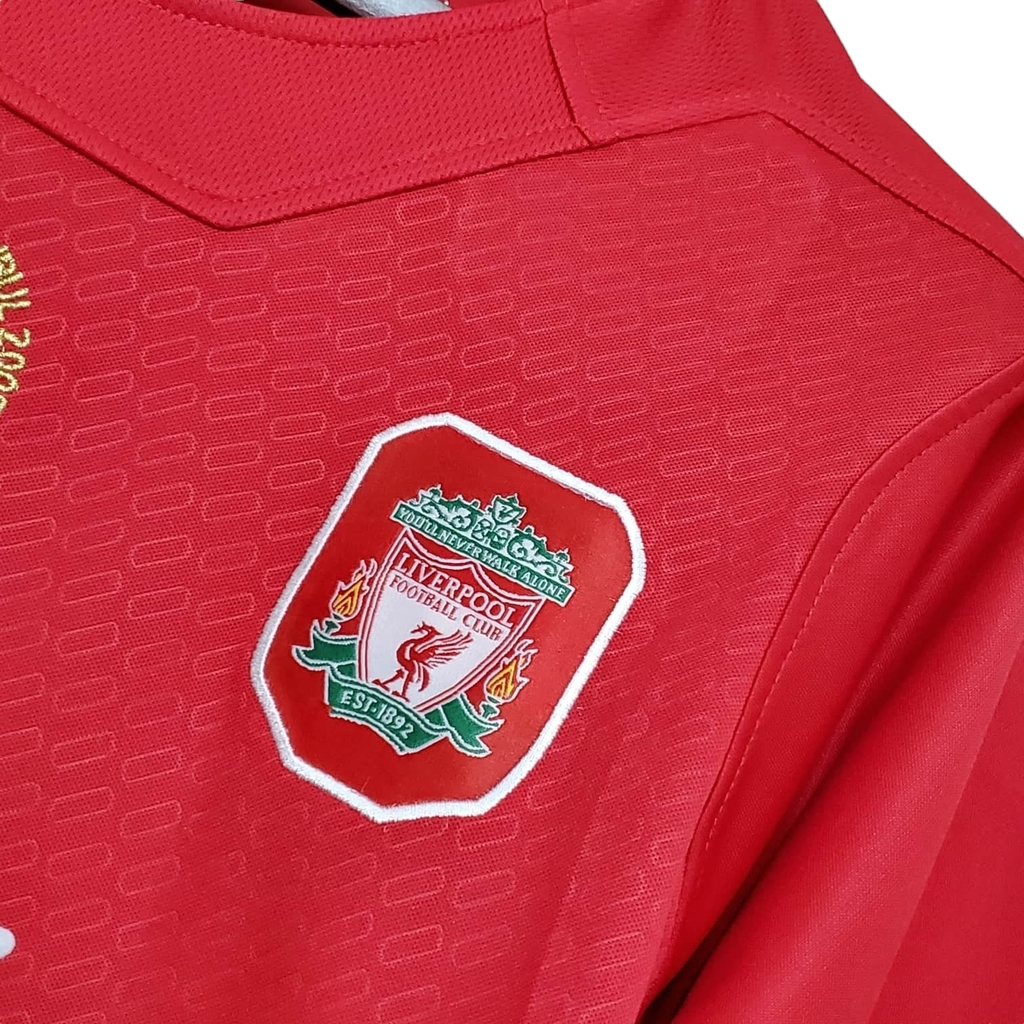 Camisa Liverpool Titular 2005 - Retrô - Central das Camisas