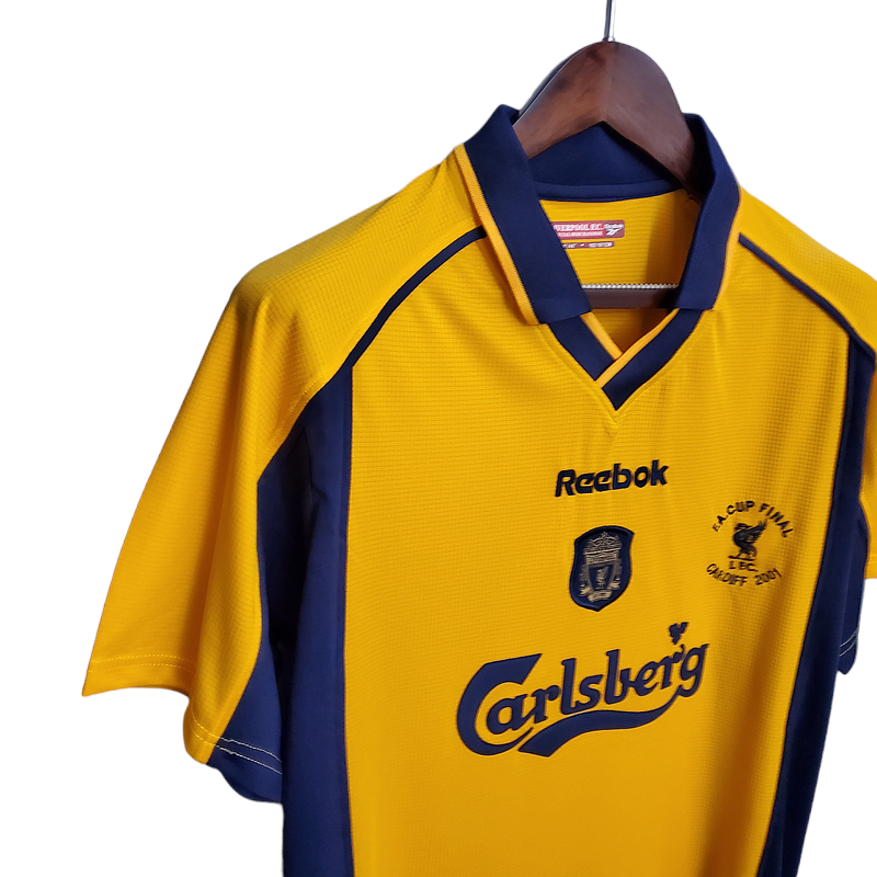 Camisa Liverpool Visitante 00/01 - Retrô - Central das Camisas