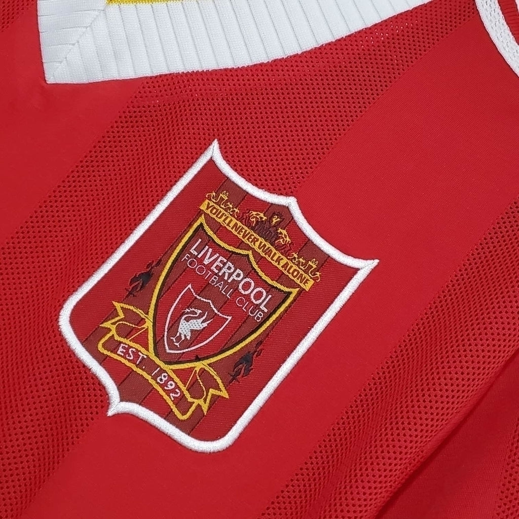 Camisa Liverpool Titular 96/97 - Retrô - Central das Camisas