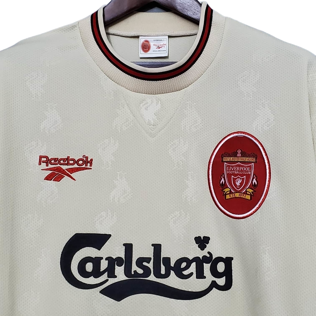 Camisa Liverpool Visitante 96/97 - Retrô - Central das Camisas
