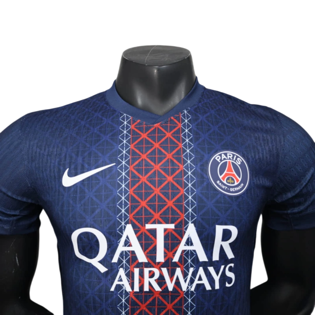 Camisa  Paris Saint-Germain Titular 25/26 - Jogador - Central das Camisas