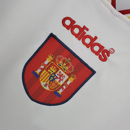 Camisa Espanha Visitante 1996 - Retrô - Central das Camisas