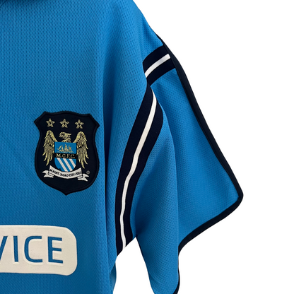 Camisa Manchester City Titular 02/03 - Retrô - Central das Camisas