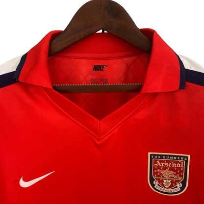 Camisa Arsenal Titular 01/02 - Retrô - Central das Camisas