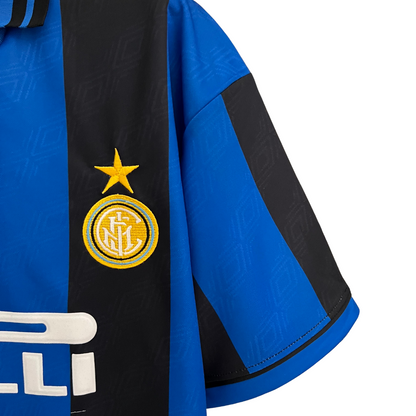 Camisa Inter de Milão Titular 95/96 - Retrô - Central das Camisas