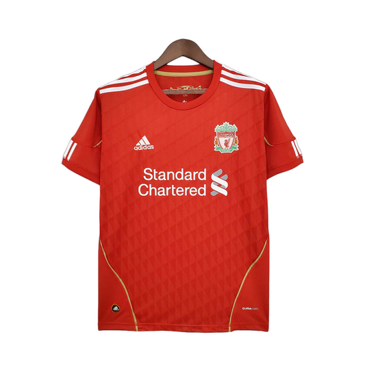 Camisa Liverpool Titular 10/11 - Retrô - Central das Camisas