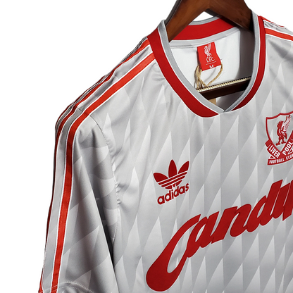 Camisa Liverpool Visitante 89/91 - Retrô - Central das Camisas