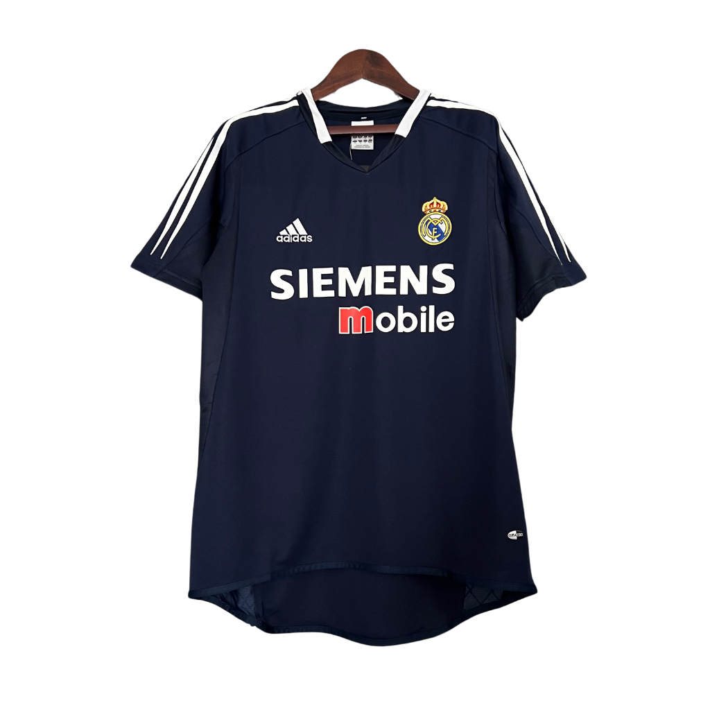 Camisa Real Madrid Visitante 04/05 - Retrô - Central das Camisas