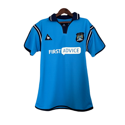 Camisa Manchester City Titular 02/03 - Retrô - Central das Camisas