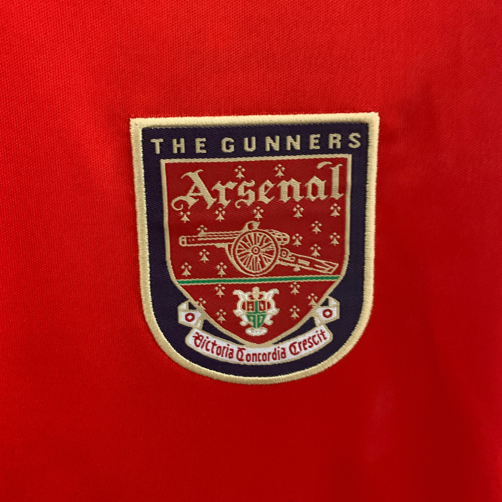 Camisa Arsenal Titular 01/02 - Retrô - Central das Camisas