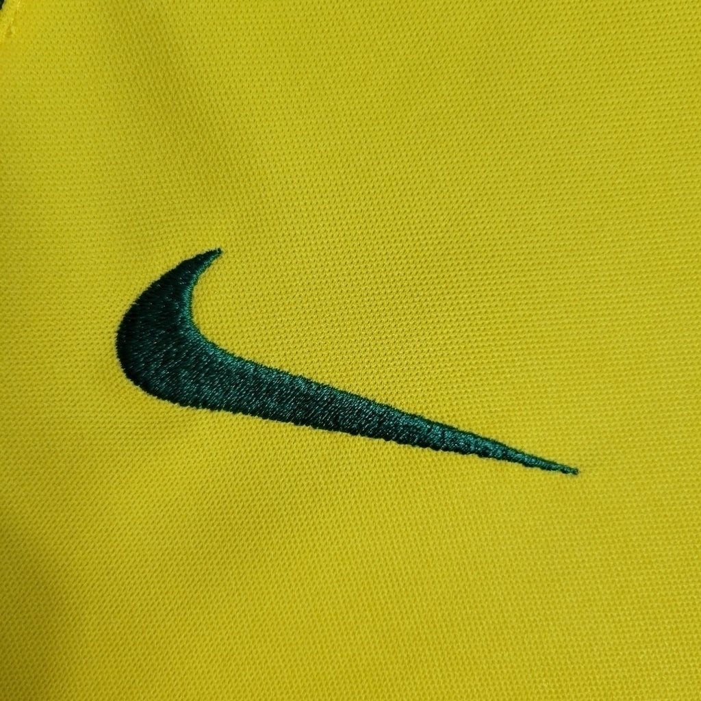 Camisa Brasil Titular 2002 - Retrô - Central das Camisas