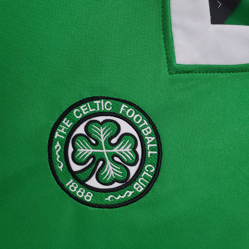 Camisa Celtic Titular 1980 - Retrô - Central das Camisas