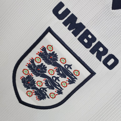 Camisa Inglaterra Titular 1996 - Retrô - Central das Camisas