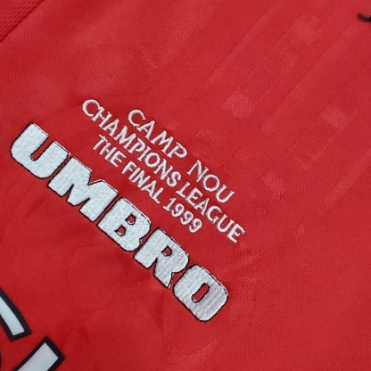 Camisa Manchester United Titular 99/00 - Retrô - Central das Camisas