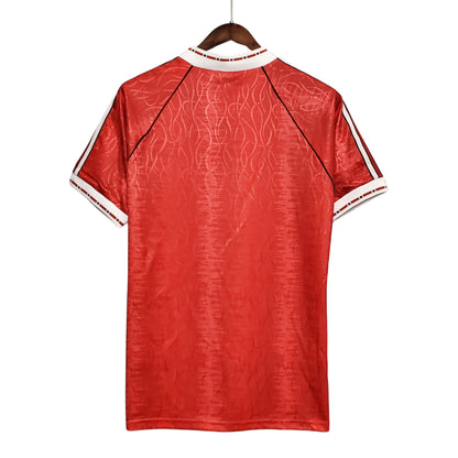 Camisa Manchester United Titular 90/92 - Vermelha