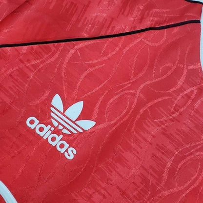 Camisa Manchester United Titular 90/92 - Vermelha - Central das Camisas