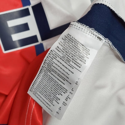 Camisa PSG Visitante 98/99 - Branca e Vermelha