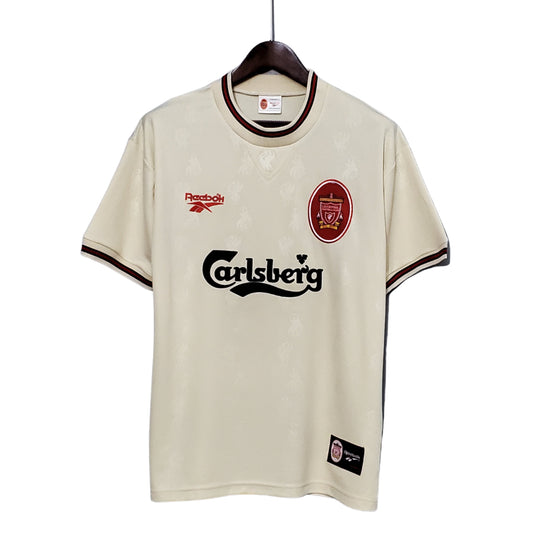 Camisa Liverpool Visitante 96/97 - Branco