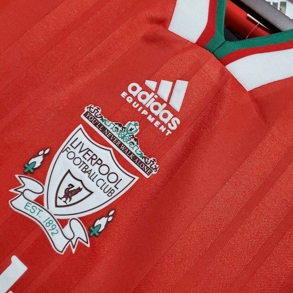 Camisa Liverpool Titular 1993 - Vermelha - Central das Camisas