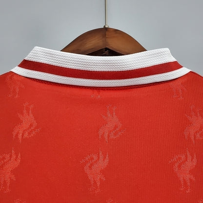 Camisa Liverpool Titular 96/97 - Vermelha