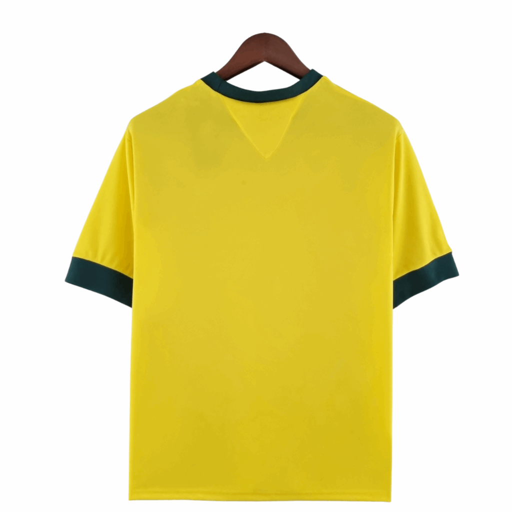 Camisa Brasil Titular 1970 - Amarela - Central das Camisas