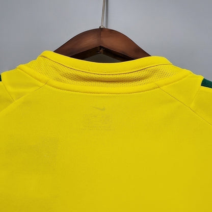 Camisa Brasil Titular 2002 - Amarela
