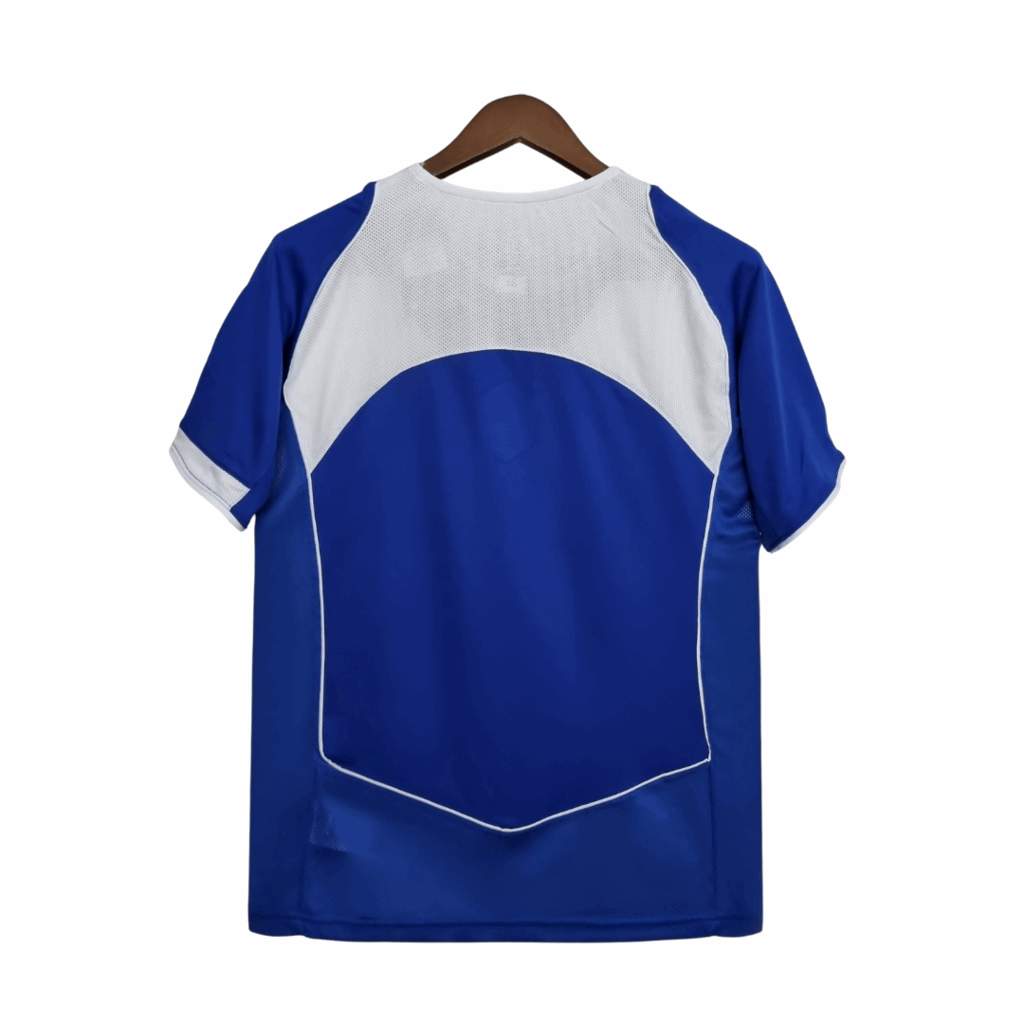 Camisa Brasil Visitante 2004 - Azul - Central das Camisas