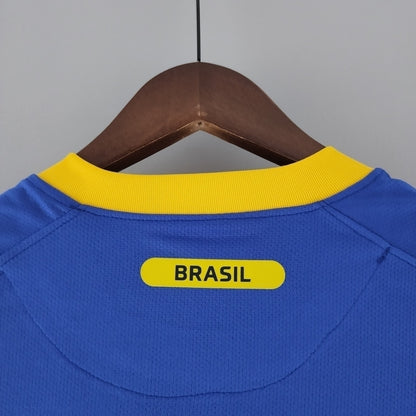 Camisa Brasil Visitante 2010 - Retrô