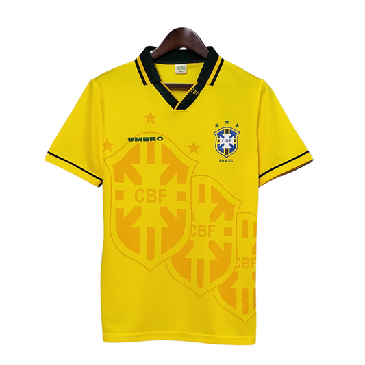 Camisa Brasil Titular 94/95 - Amarela