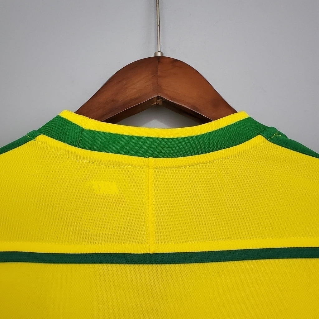Camisa Brasil Titular 1998 - Amarela