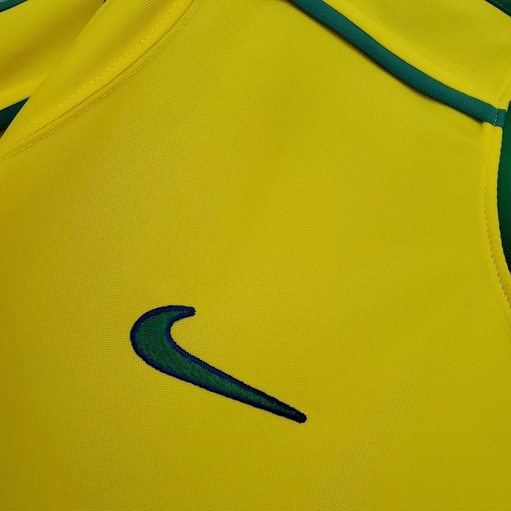 Camisa Brasil Titular 1998 - Amarela
