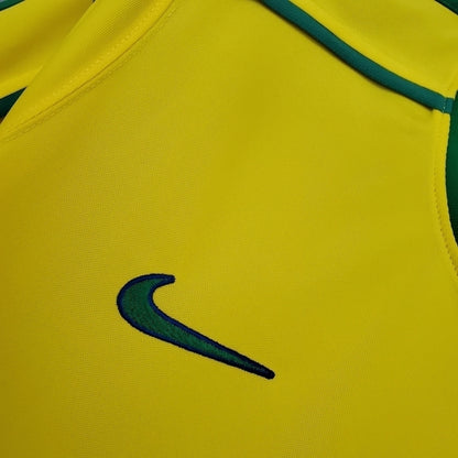 Camisa Brasil Titular 1998 - Amarela