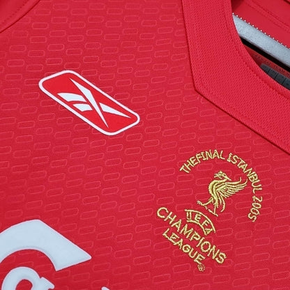 Camisa Liverpool Titular 2005 - Retrô - Central das Camisas