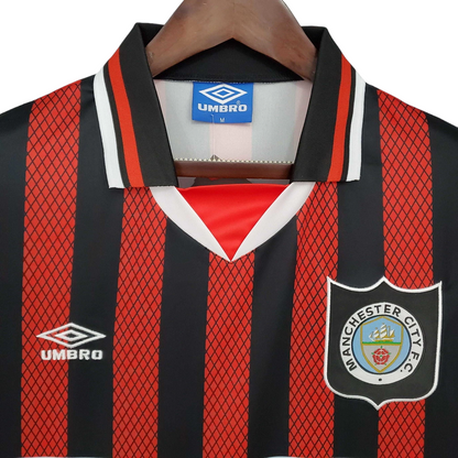 Camisa Manchester City Visitante 94/96 - Retrô - Central das Camisas
