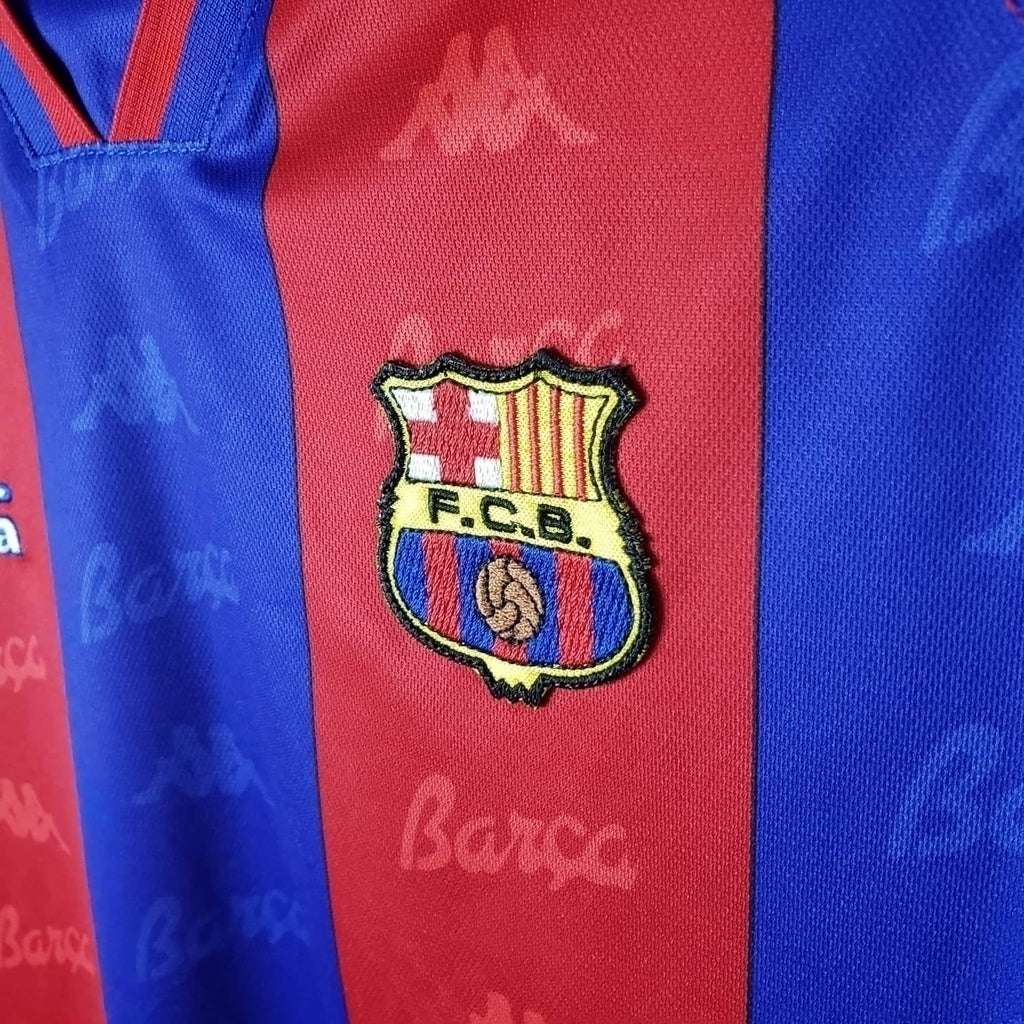 Camisa Barcelona Titular 96/97 - Retrô - Central das Camisas