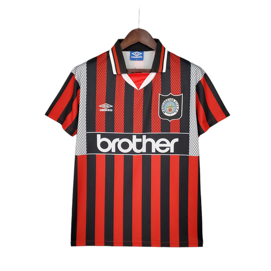 Camisa Manchester City Visitante 94/96 - Retrô - Central das Camisas