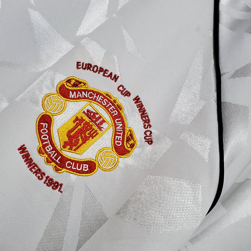 Camisa Manchester United Visitante 1991 - Retrô - Central das Camisas