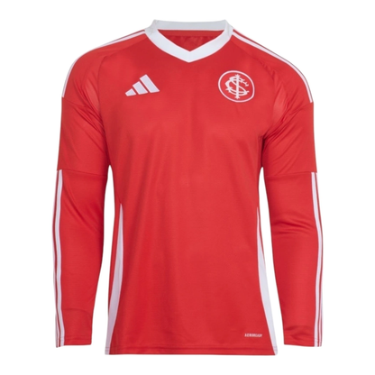 Camisa Inspirada Internacional Titular Manga Longa 25/26 - Torcedor  Central das Camisas 