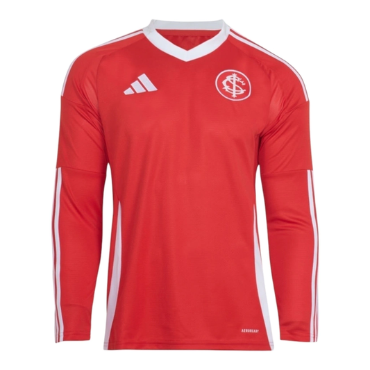 Camisa Inspirada Internacional Titular Manga Longa 25/26 - Torcedor  Central das Camisas 