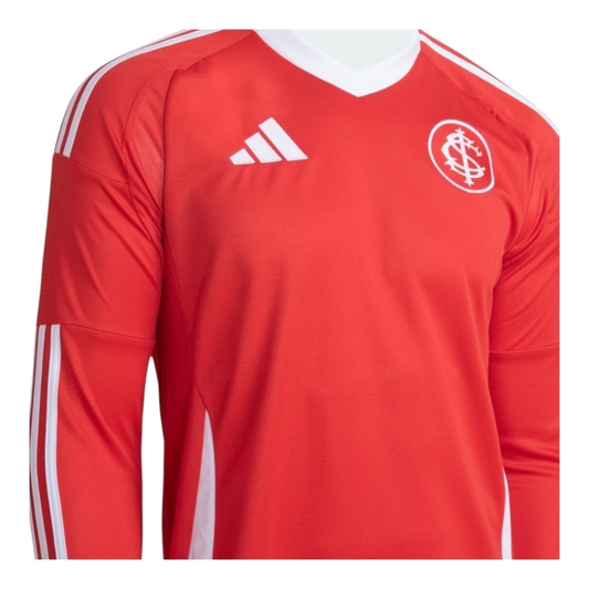 Camisa Inspirada Internacional Titular Manga Longa 25/26 - Torcedor  Central das Camisas 