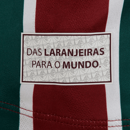 Kit Infantil Fluminense I 25/26 - Vermelha e verde com detalhes em branco - Central das Camisas