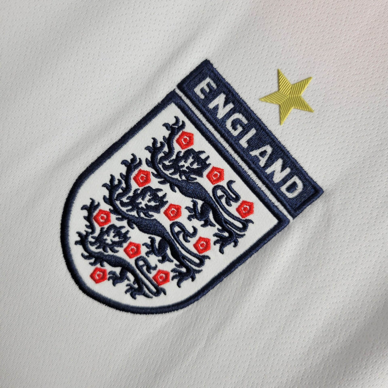 Camisa Inglaterra Titular 2005 - Retrô - Central das Camisas