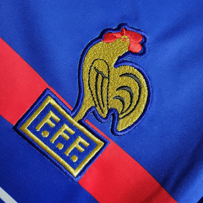 Camisa França Titular 84/86 - Retrô - Central das Camisas