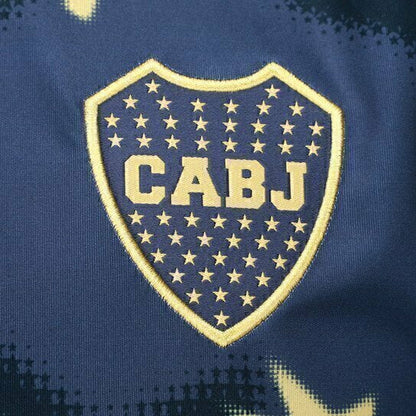 Camisa Boca Juniors III 25/26 - Torcedor Masculina - Azul com detalhes em amarelo - Central das Camisas