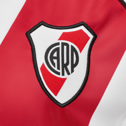 Camisa River Plate I 25/26 - Torcedor Masculina - Branca e vermelha - Central das Camisas