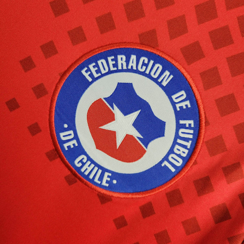Camisa Chile Titular 24/25 - Torcedor - Central das Camisas