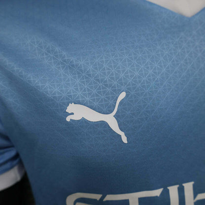 Camisa  Manchester City Titular 25/26 - Jogador - Central das Camisas