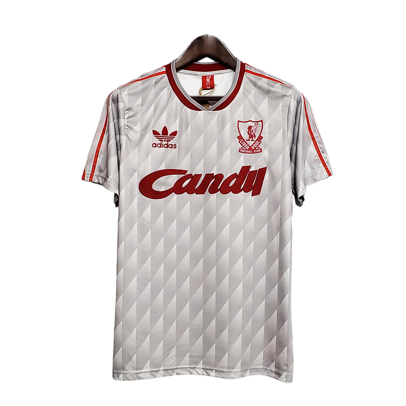 Camisa Liverpool Visitante 89/91 - Retrô - Central das Camisas